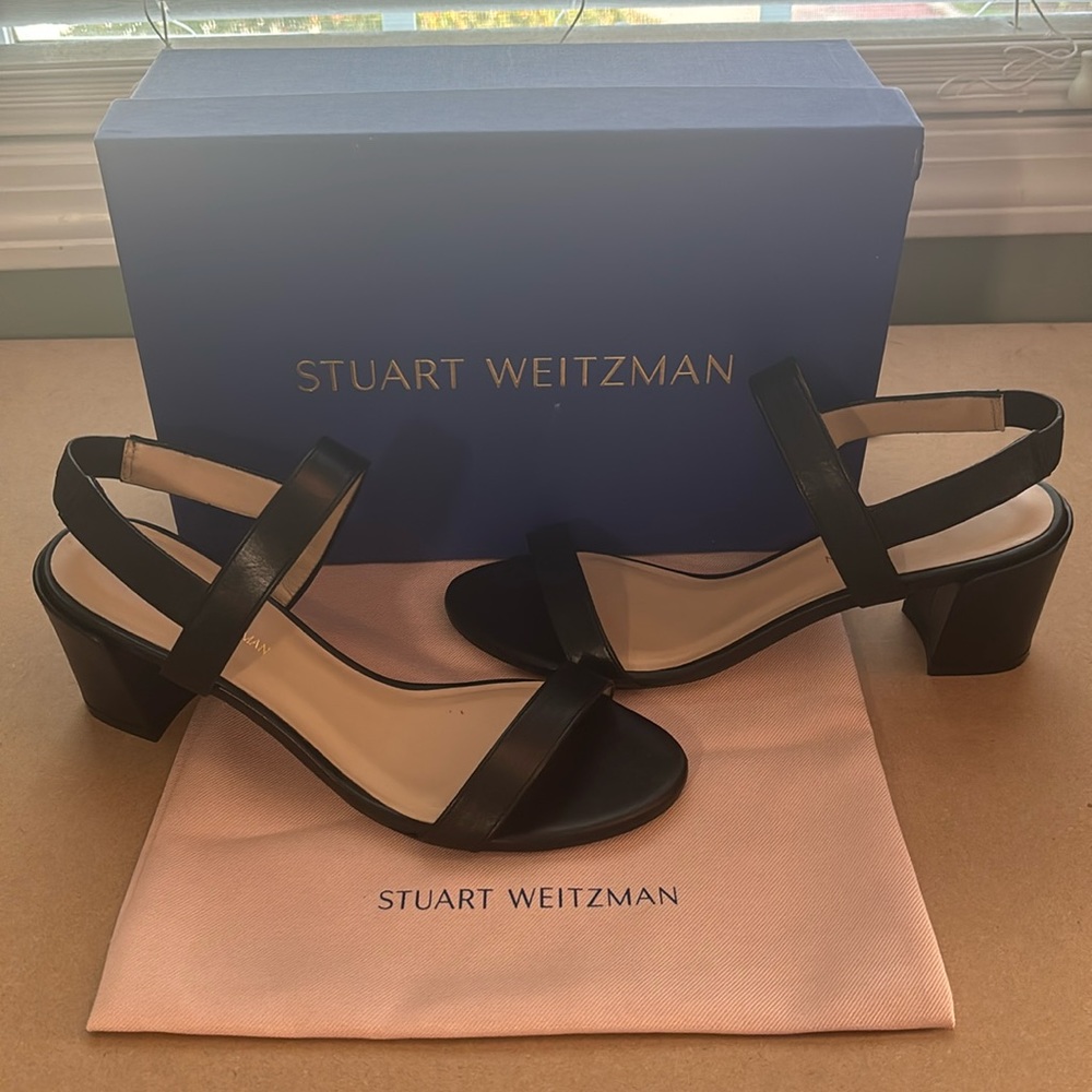 Stuart Weitzman Tisha Leather Sandal